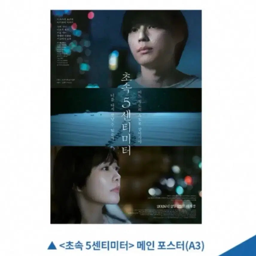 [BUNJANG] 5 Centimeters Per Second Main Poster (A3) / <초속 5센티미터> 메인 포스터(A3)