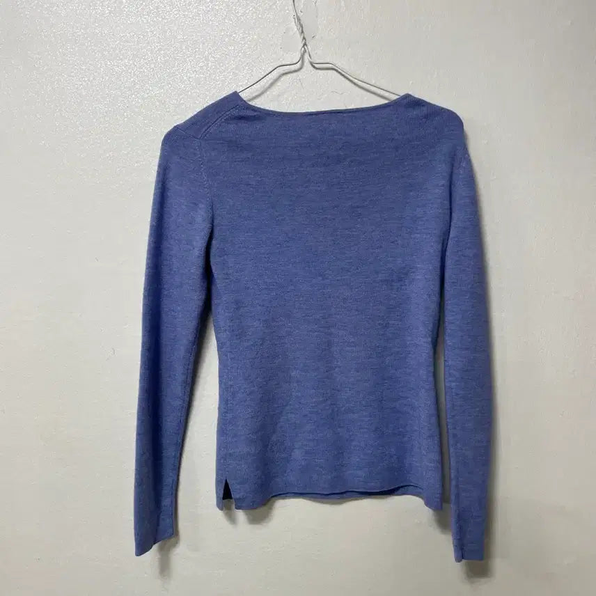 [BUNJANG] Vintage9 V-Neck Knit Purple / 빈티지구 LOFT 브이넥 니트 퍼플