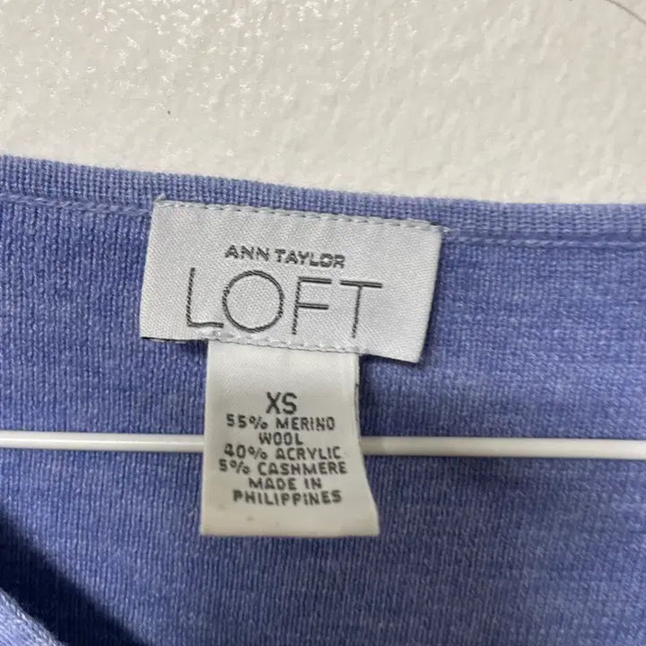 [BUNJANG] Vintage9 V-Neck Knit Purple / 빈티지구 LOFT 브이넥 니트 퍼플