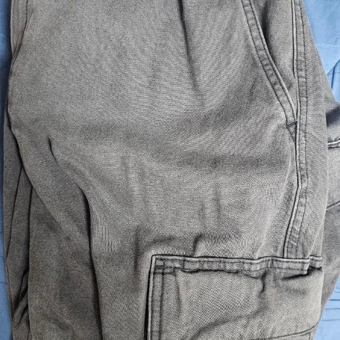 [SOLD OUT] GU 슈퍼와이드 데님 카고 팬츠 L 사이즈
