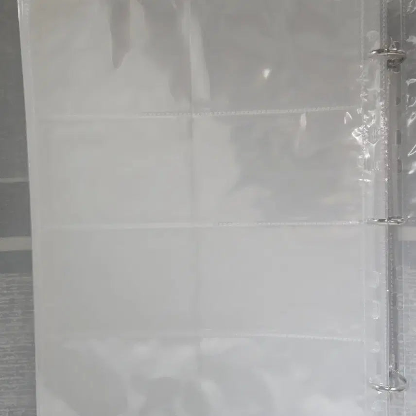 [BUNJANG] Transparent 8-Pocket Binder / (안전결제)투명 8포켓바인더 양도