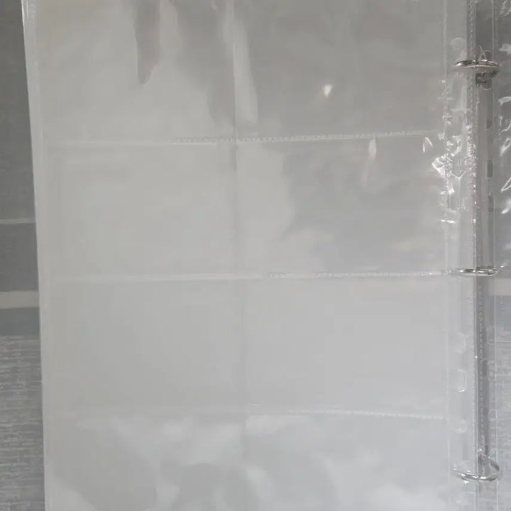 [BUNJANG] Transparent 8-Pocket Binder / (안전결제)투명 8포켓바인더 양도