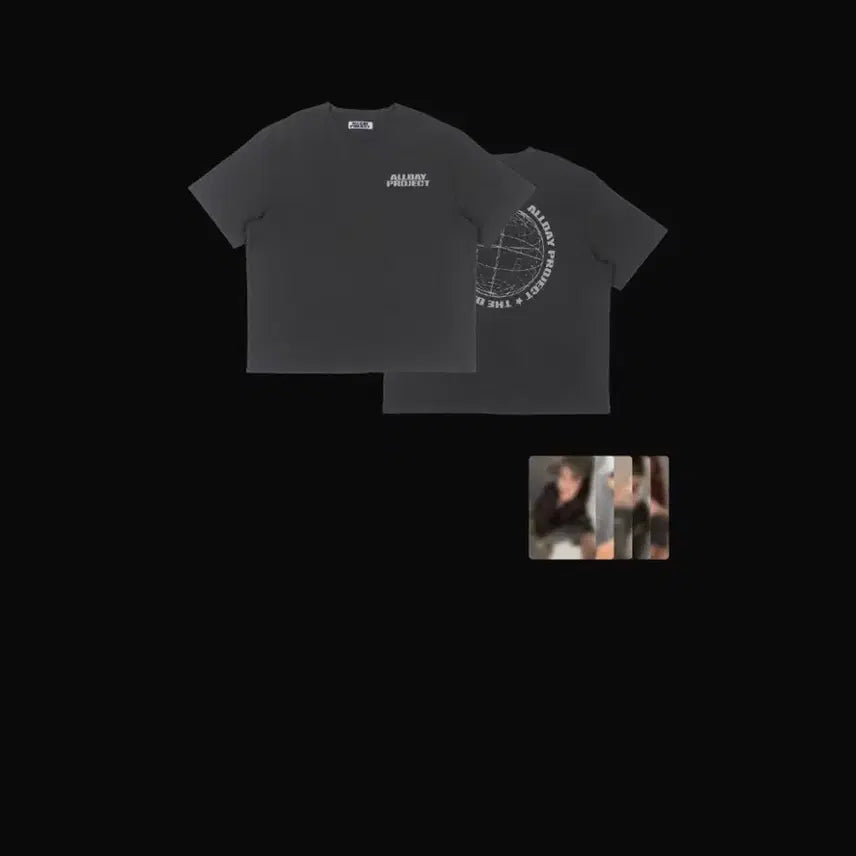 [BUNJANG] All Day Project Goods Short Sleeve T-shirt / 올데이프로젝트 굿즈 반팔