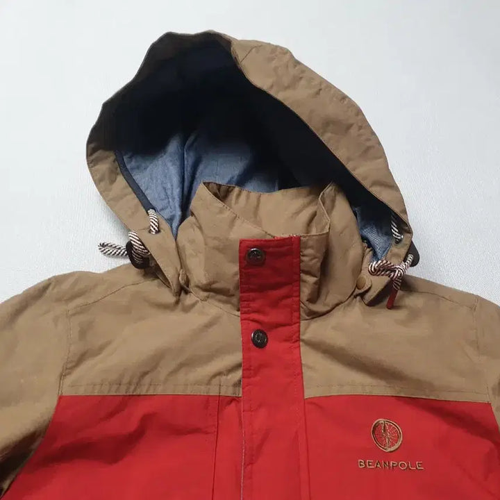 [BUNJANG] Beanpole Red/Beige Hooded Jacket (Women&