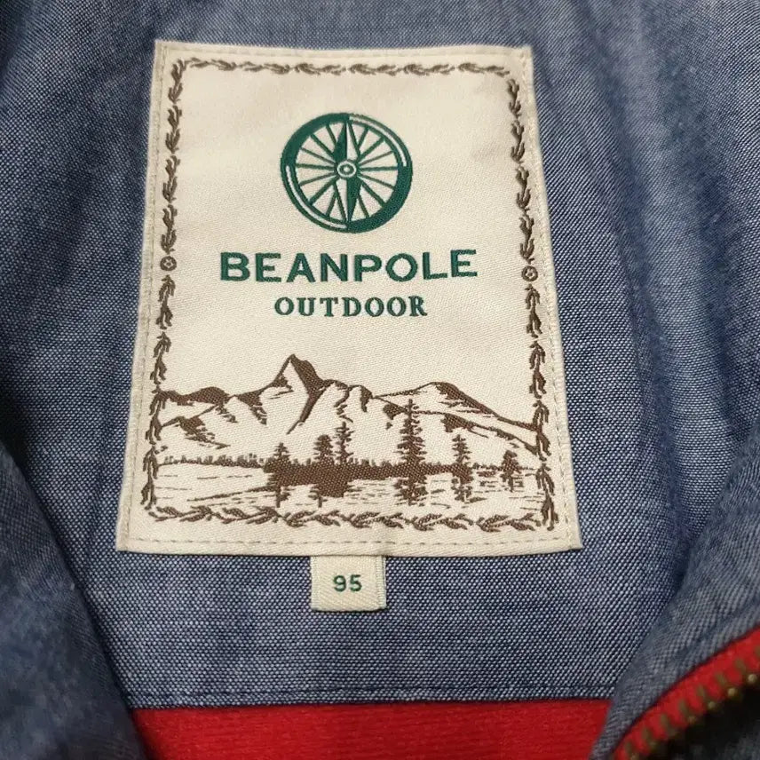 [BUNJANG] Beanpole Red/Beige Hooded Jacket (Women&