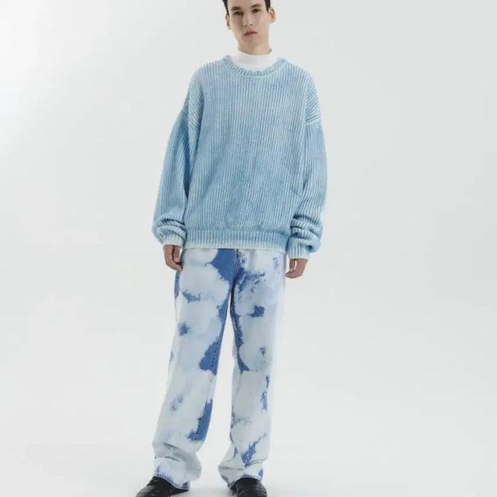 [BUNJANG] FDR Blue Washed Denim Jeans / FDR 블루 워싱 데님 팬츠 청바지