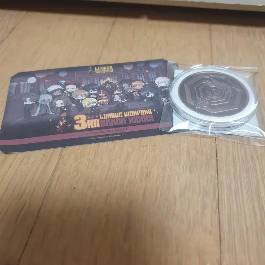 [BUNJANG] Limbus Company 3rd Anniversary Commemorative Coin &amp; Ticket Set / 림버스 컴퍼니 3주년 기념 주화 + 입장권 티켓