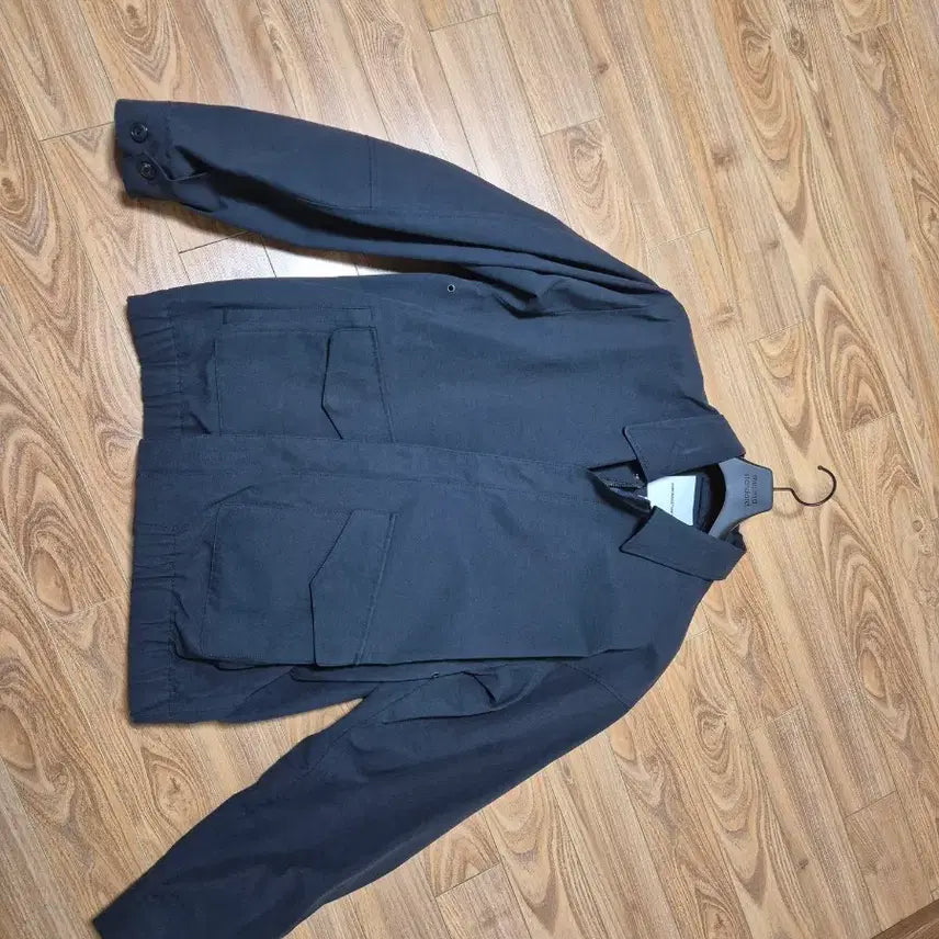 [BUNJANG] Espionage Bomber Jacket Navy XL / 에스피오나지 봄버 자켓 네이비