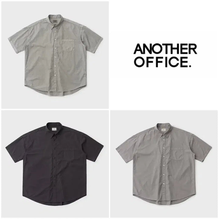 [BUNJANG] Another Office Hughes Garment Shirt Bundle Set / [세트] 어나더오피스 휴즈 가먼트셔츠 3개 일괄