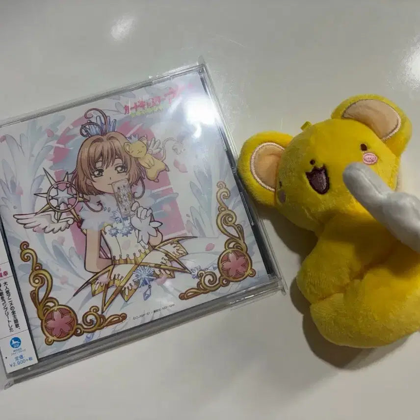 [BUNJANG] Cardcaptor Sakura: Clear Card Arc CD Soundtrack &amp; Kero Plush / 카드캡터 사쿠라 클리어카드편 CD 사운드트랙 + 케로 인형