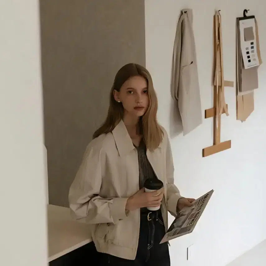 [BUNJANG] Tildy Dye Jeddy Bomber Jacket / 틸디다이 jeddy bomber jacket 봄버자켓 블루종
