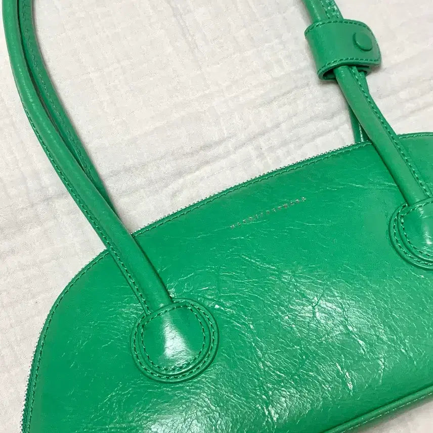 [BUNJANG] Margesherwood Besset Shoulder Bag Green / 마지셔우드 베셋숄더백 그린(+카드 지갑 키링)