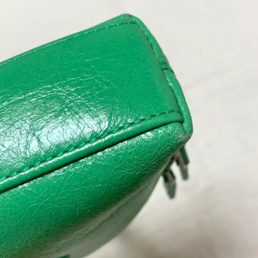 [BUNJANG] Margesherwood Besset Shoulder Bag Green / 마지셔우드 베셋숄더백 그린(+카드 지갑 키링)