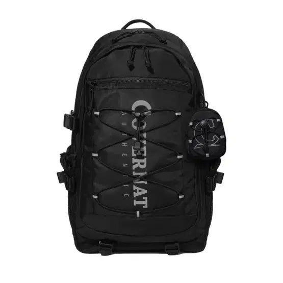 [BUNJANG] Covernat Authentic 31L Backpack Black / 커버낫 뉴 어센틱 31L 백팩 블랙+인형 키링