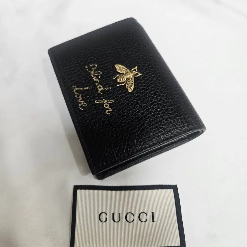 [BUNJANG] Gucci Black Leather Card Wallet / 구찌 블랙 레더 카드지갑 벌  정품입니다 단품입니다 하자없습니다