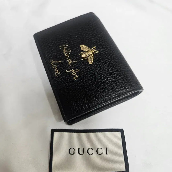 [BUNJANG] Gucci Black Leather Card Wallet / 구찌 블랙 레더 카드지갑 벌  정품입니다 단품입니다 하자없습니다