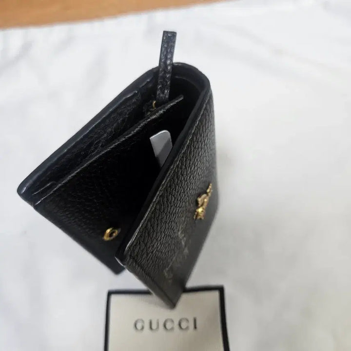[BUNJANG] Gucci Black Leather Card Wallet / 구찌 블랙 레더 카드지갑 벌  정품입니다 단품입니다 하자없습니다