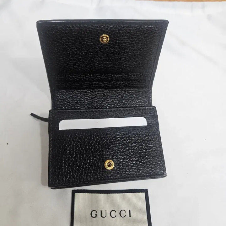[BUNJANG] Gucci Black Leather Card Wallet / 구찌 블랙 레더 카드지갑 벌  정품입니다 단품입니다 하자없습니다