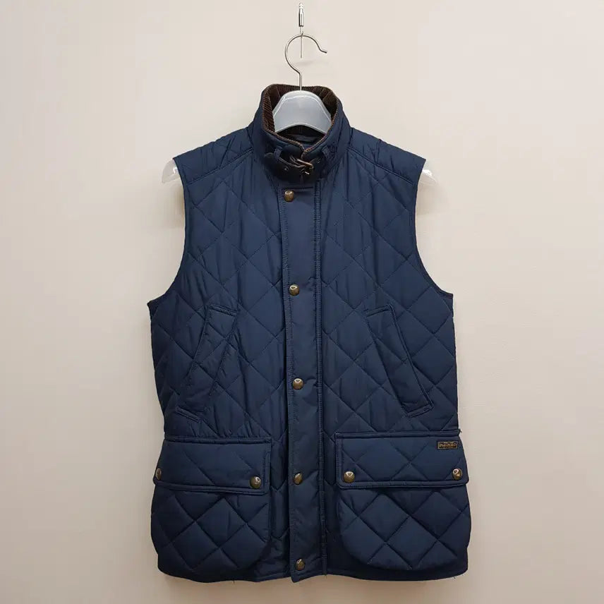[SOLD OUT] 폴로 랄프로렌 코듀로이 카라  퀼팅 패딩 베스트  s사이즈