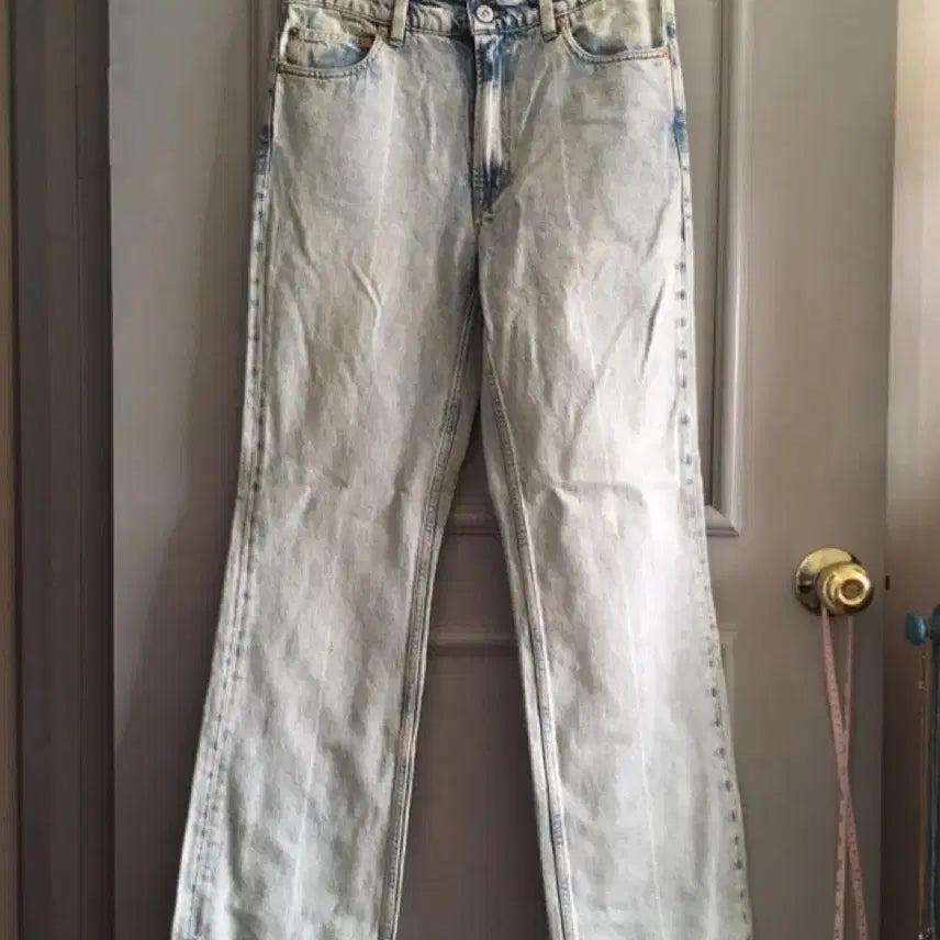 [BUNJANG] Our Legacy 70s Bleach Crease Denim Jeans / 아워레가시 70s 블리치 크리즈 데님 31사이즈