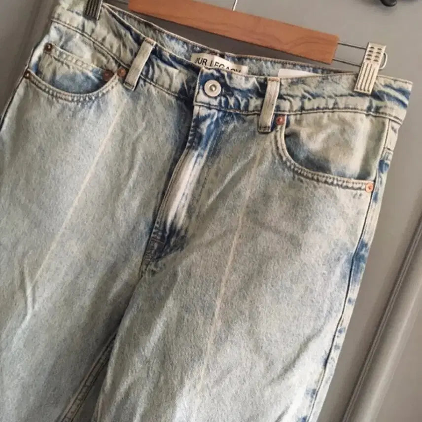 [BUNJANG] Our Legacy 70s Bleach Crease Denim Jeans / 아워레가시 70s 블리치 크리즈 데님 31사이즈