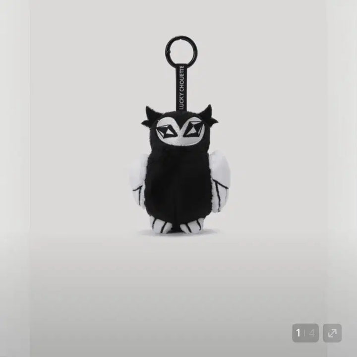 [BUNJANG] Lucky Chouette Techno Chouette Keyring / 럭키슈에뜨 테크노 슈에뜨 키링 LXAAX26110XXX