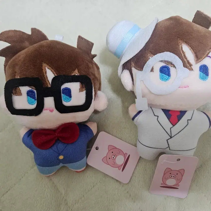 [BUNJANG] Detective Conan Kaito Kid Plush Keychain / 명탐정 코난 괴도키드 누이 인형 키링