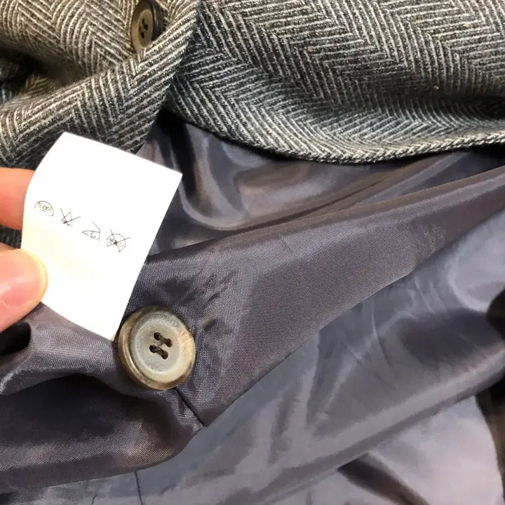 [BUNJANG] JEPYUNG Monamari Herringbone Jacket Coat / 제평 모나마리 울80% 헤링본 자켓 코트 재킷 간절기 베르띠