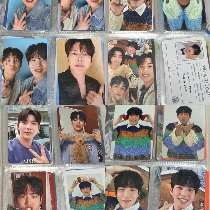 [SOLD OUT] 재업/사진수정) 데이식스 도운 포카 일괄+도운 인이어