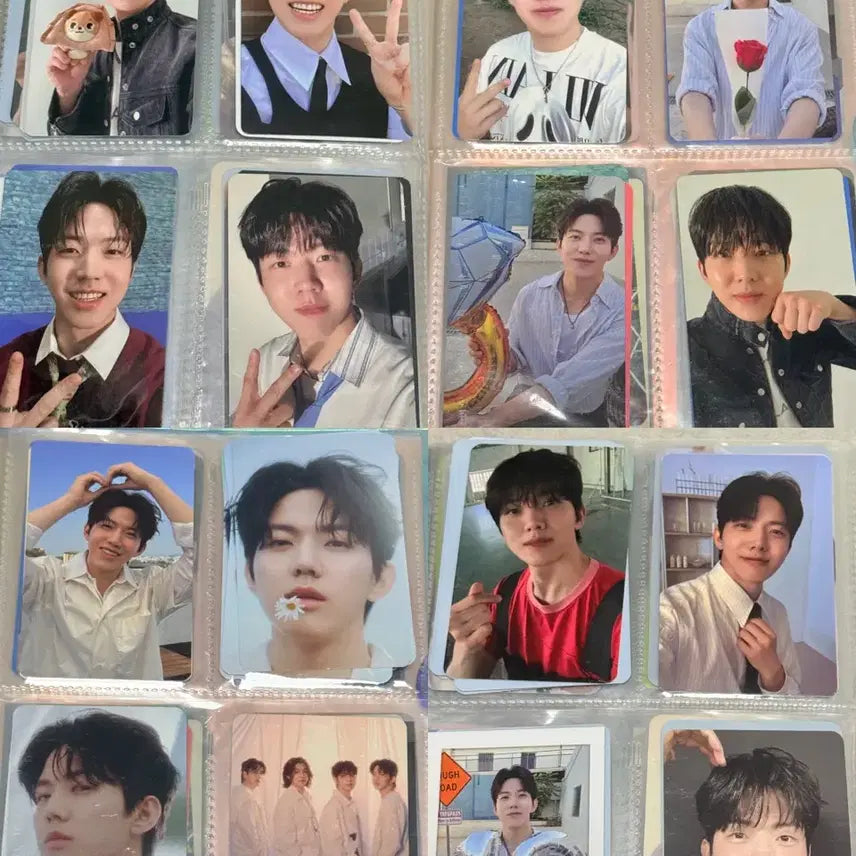 [SOLD OUT] 재업/사진수정) 데이식스 도운 포카 일괄+도운 인이어