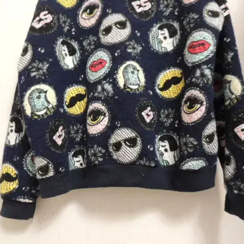 [BUNJANG] Quilted Sweatshirt / 귀여운 누빔 맨투맨