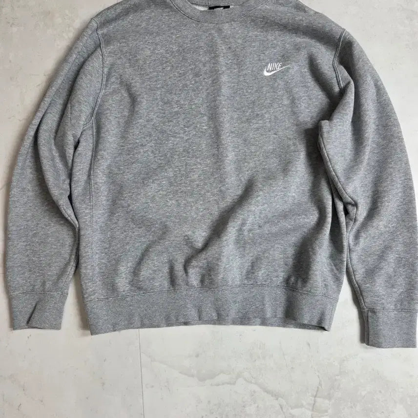 [BUNJANG] Nike Swoosh Crewneck Sweatshirt / 나이키 크루넥 스우시 스웻셔츠 맨투맨
