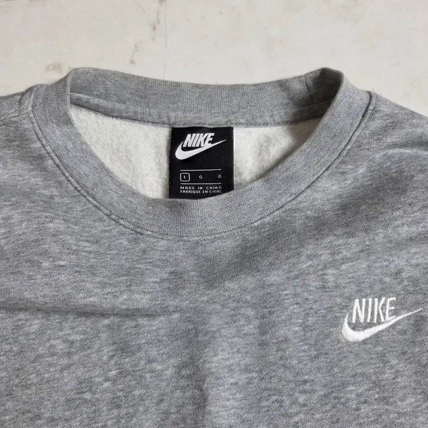 [BUNJANG] Nike Swoosh Crewneck Sweatshirt / 나이키 크루넥 스우시 스웻셔츠 맨투맨