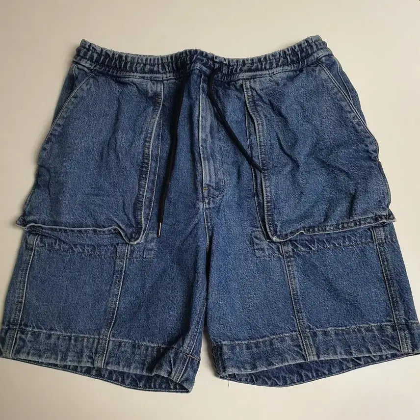 [BUNJANG] Juun.J 22SS Mid-Wash Denim Shorts (Size 50) / 주말까지 이가격)준지 22SS 중청 데님 반바지 50사이즈