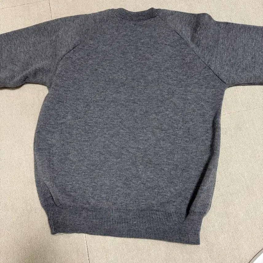 [BUNJANG] Comme des Garcons Round Neck School Pullover Knit / 꼼데가르송 라운드넥 스쿨 풀오버 니트