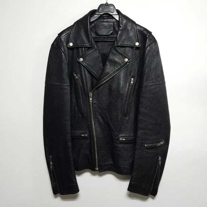 [BUNJANG] VIVASTUDIO Black Leather Rider Jacket / 90~95사이즈 비바스튜디오 라이더 자켓 블랙 가죽