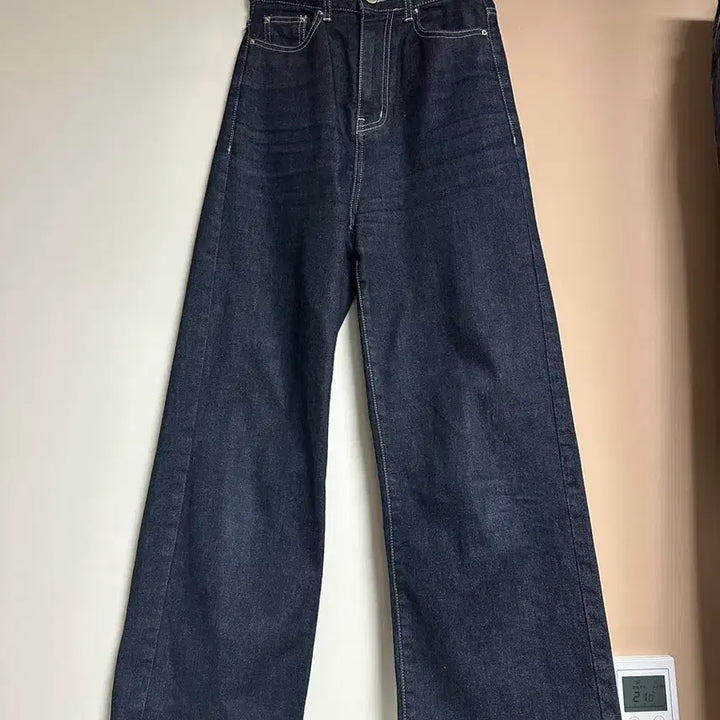 [BUNJANG] Yuri Yim Wide Denim Pants / Yuri yim 임유리 와이드 데님 팬츠