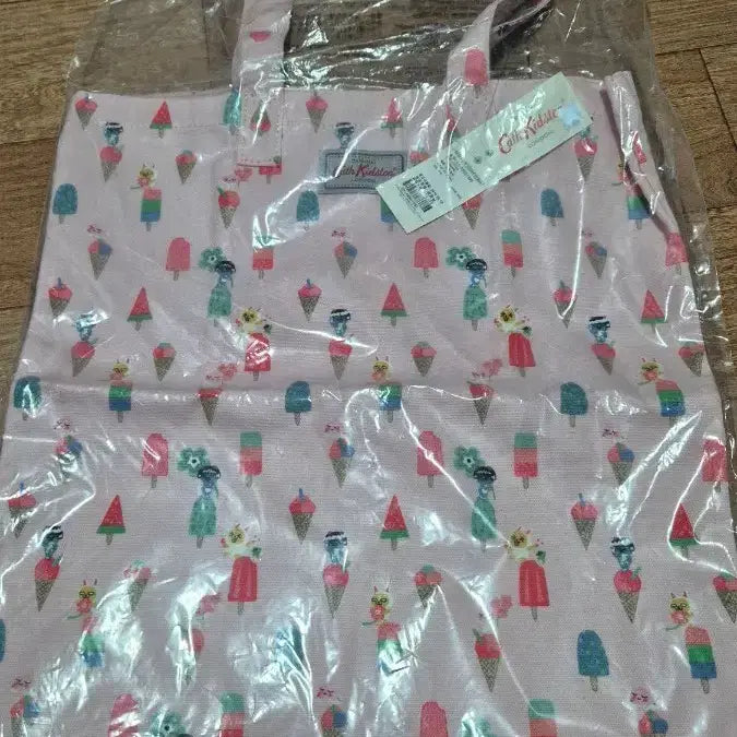 [BUNJANG] Cath Kidston Ice Cream Canvas Tote Bag / 캐스키드슨 아이스크림 캔버스 토트백