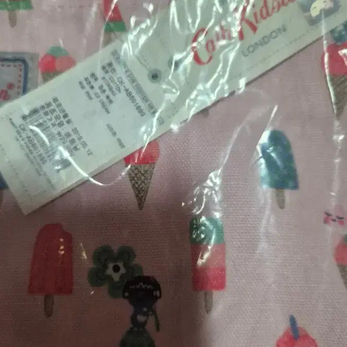 [BUNJANG] Cath Kidston Ice Cream Canvas Tote Bag / 캐스키드슨 아이스크림 캔버스 토트백