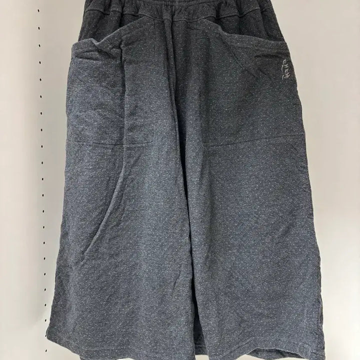 [SOLD OUT] tensedance 탠스댄스 파히섬 차콜 코지 도트 포켓 팬츠 반바지