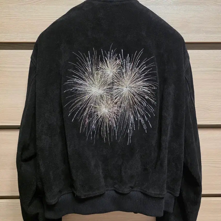 [BUNJANG] Under My Car Suede Jacket - Size 1 / 언더마이카 불꽃 스웨이드 자켓 1 사이즈