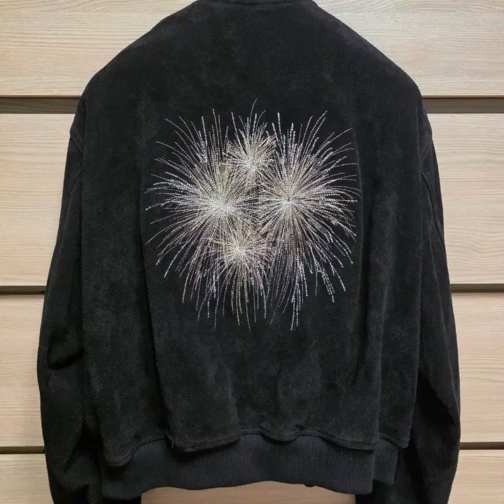 [BUNJANG] Under My Car Suede Jacket - Size 1 / 언더마이카 불꽃 스웨이드 자켓 1 사이즈