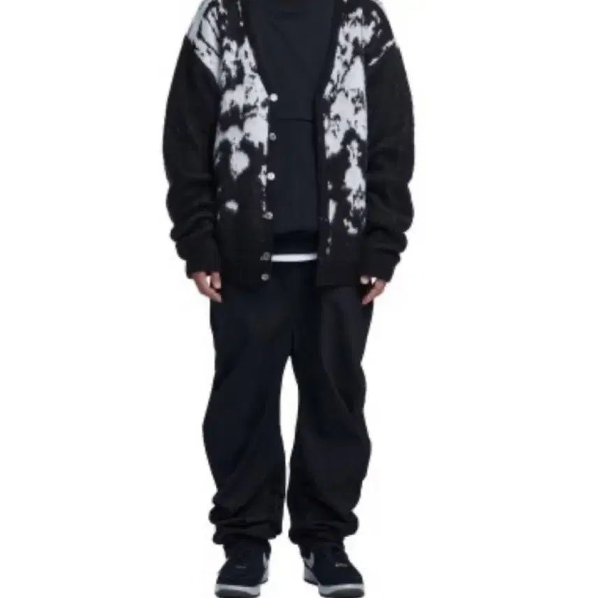 [BUNJANG] No.Manual PPS Hair Knit Black S Unisex / 노매뉴얼 PPS 헤어리 니트 블랙S 남녀공용 새상품