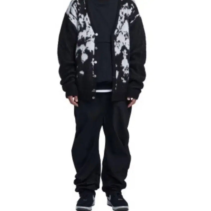 [BUNJANG] No.Manual PPS Hair Knit Black S Unisex / 노매뉴얼 PPS 헤어리 니트 블랙S 남녀공용 새상품