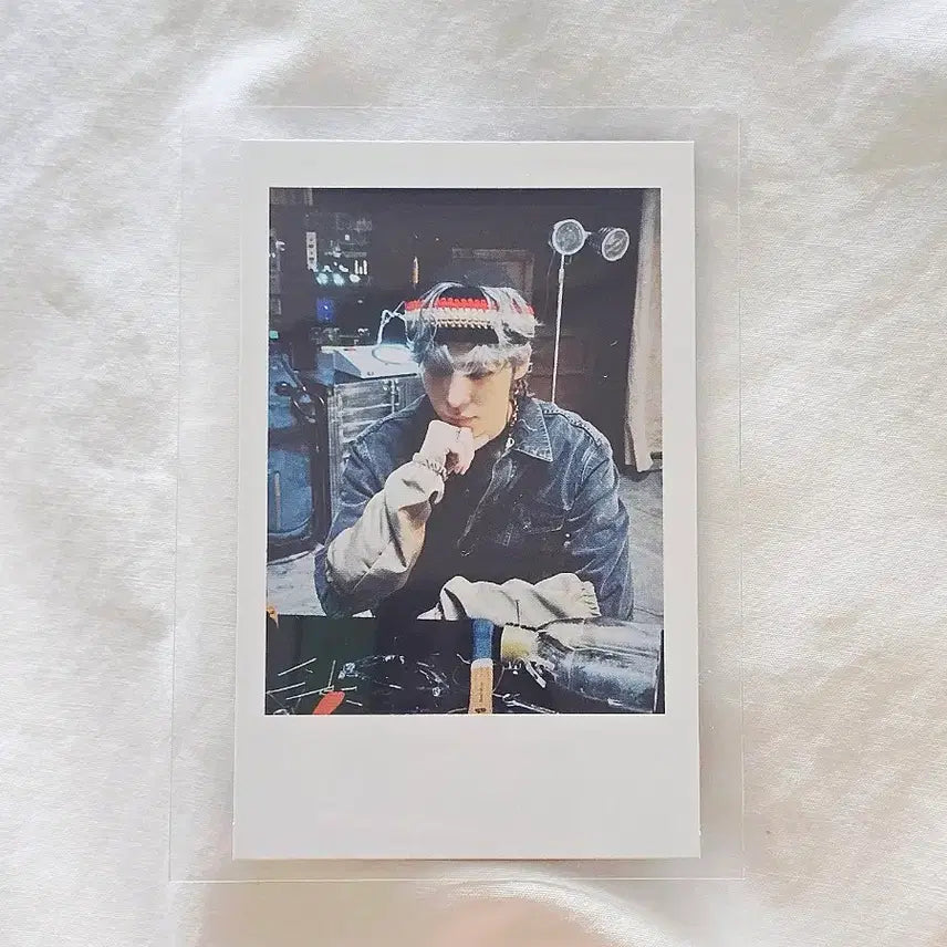 [BUNJANG] ATEEZ Yunho Polaroid Photocard / 에이티즈 윤호 포카 미친폼 미니 폴라로이드 버전