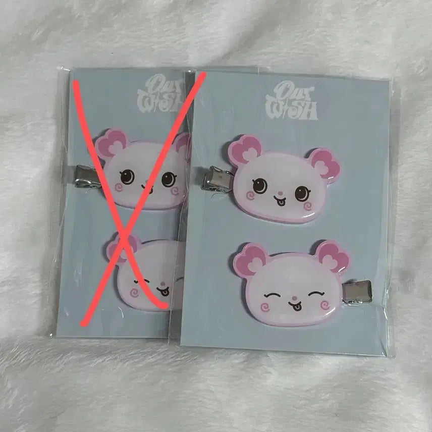 [BUNJANG] NCT WISH Sakuya Pang Hair Clip Set (Sealed) / 엔시티위시 사쿠야 팡 헤어클립 미개봉 양도 일투 md 굿즈 위시돌