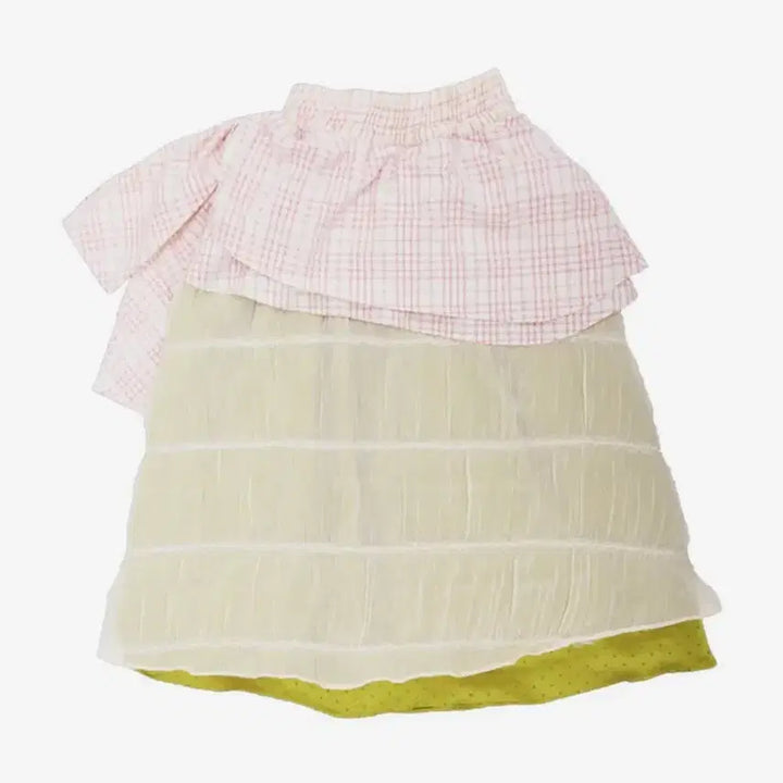 [BUNJANG] The Museum Visitor Chiffon Dot Layered Skirt / 더뮤지엄비지터 쉬폰 도트 레이어드 스커트