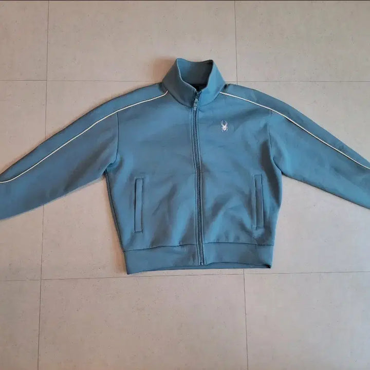 [BUNJANG] Spider Blue Track Jacket (Size S) / 스파이더 블루 트랙 자켓 s