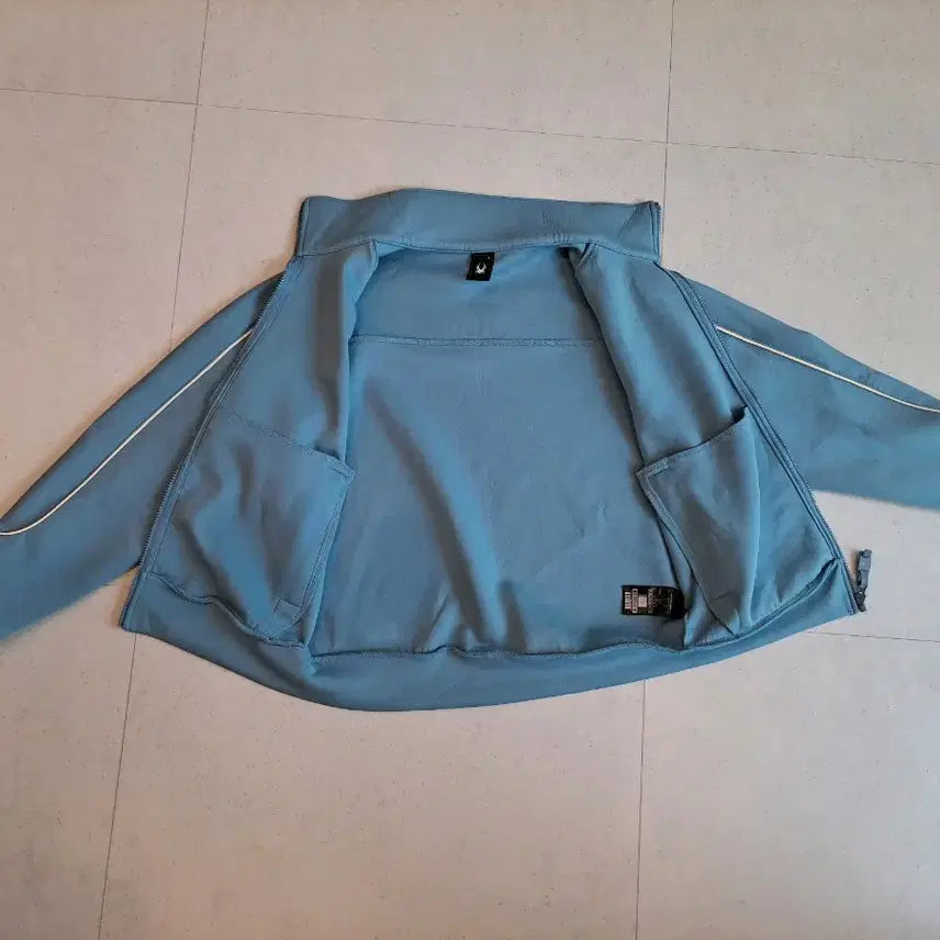 [BUNJANG] Spider Blue Track Jacket (Size S) / 스파이더 블루 트랙 자켓 s