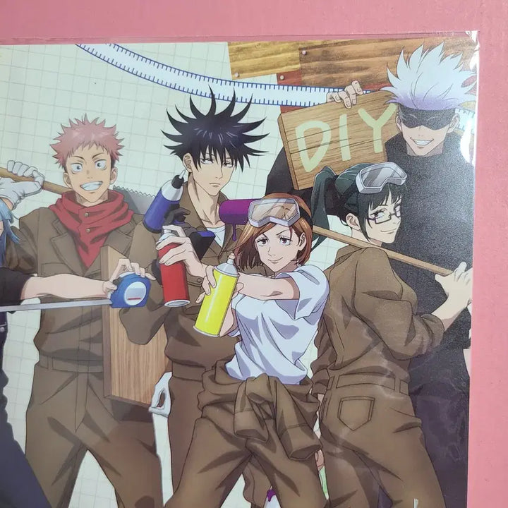 [BUNJANG] Jujutsu Kaisen DIY A4 Stand / (정품)주술회전 DIY A4 받침대
